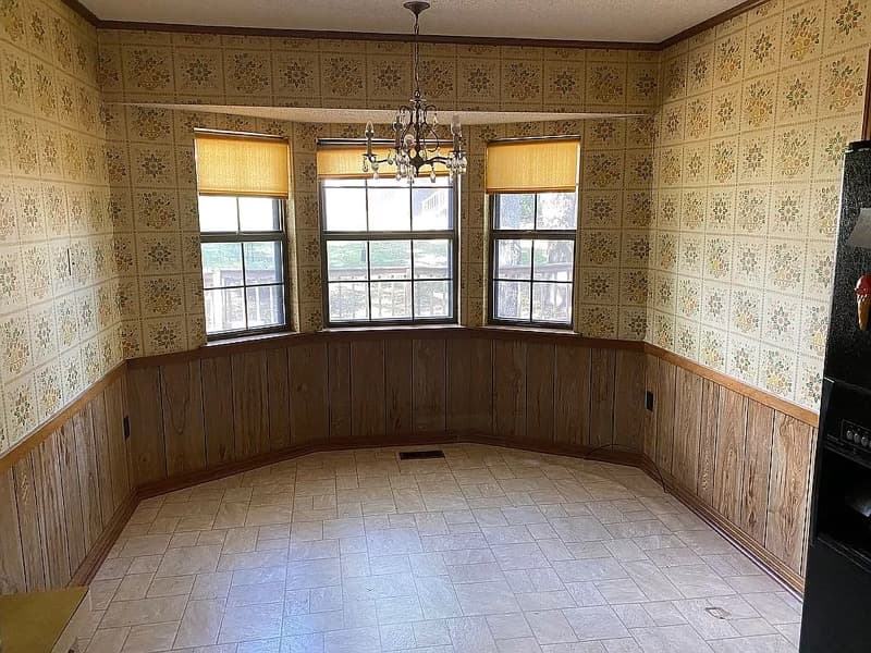 Home in rough condition that we purchased